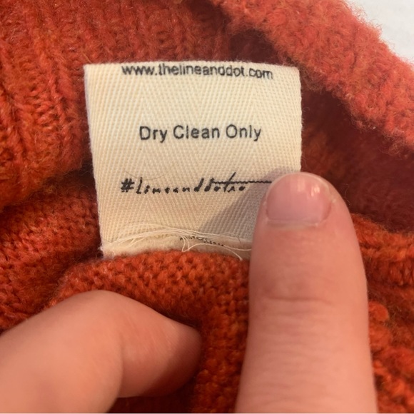 Line and Dot. Anthropology. Oriana tied sweater. Size Small. - Picture 4 of 10